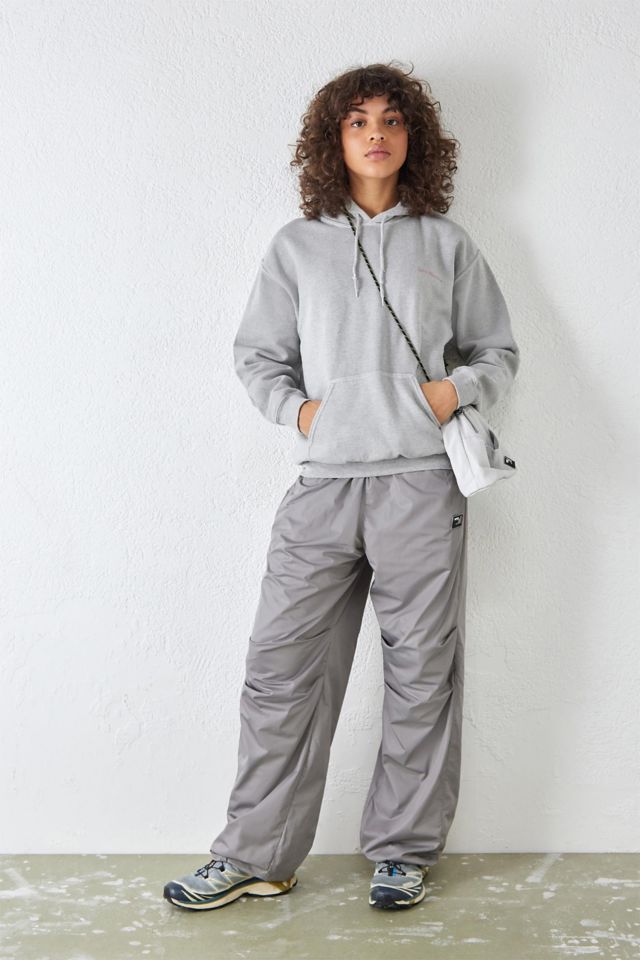 iets frans... Overdyed Grey Hoodie Sweatshirt #1
