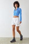 iets frans... White Cut-Off Jogger Short