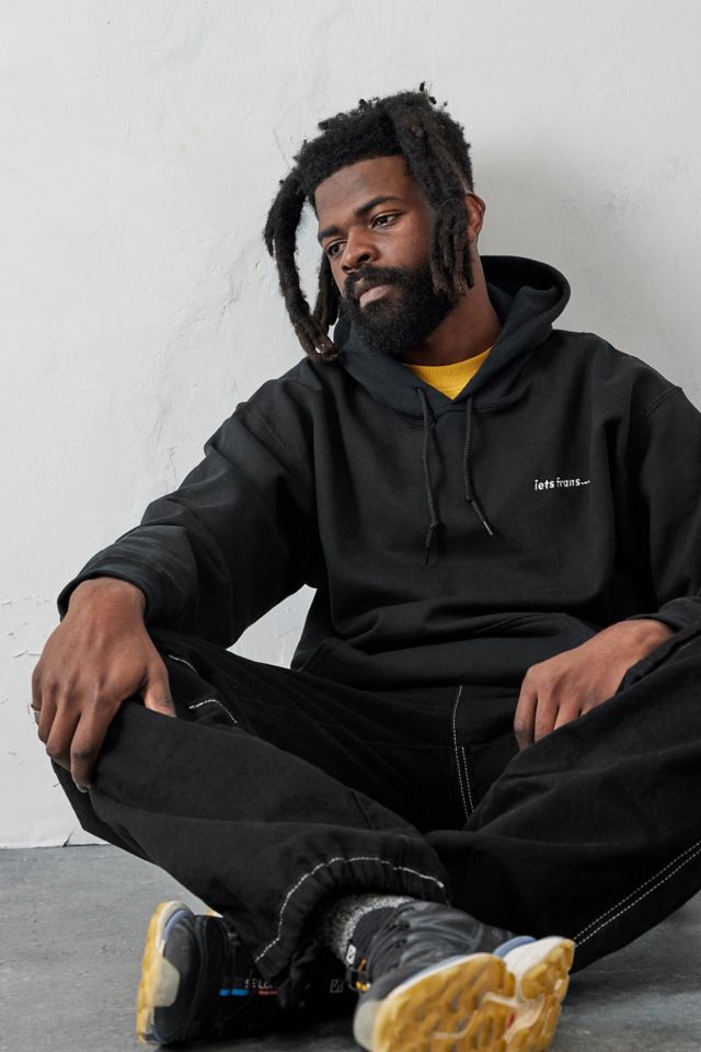 Urban outfitters black clearance hoodie