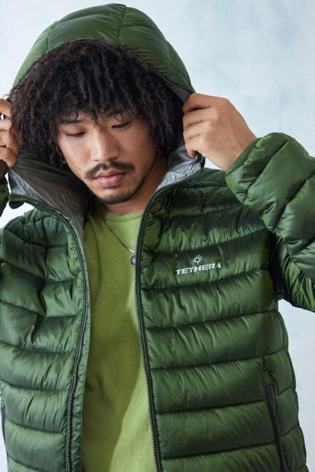 Packable Down Puffer Jacket - Green