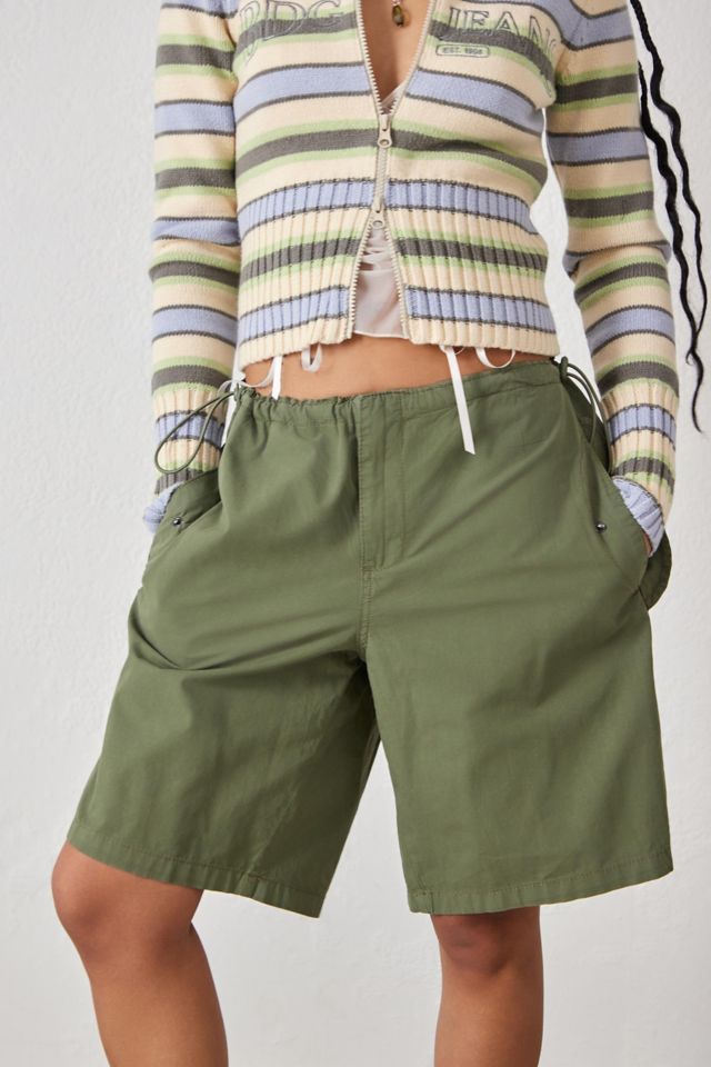 Spacedye High Waisted Trek Shorts - Birch – OMgoing