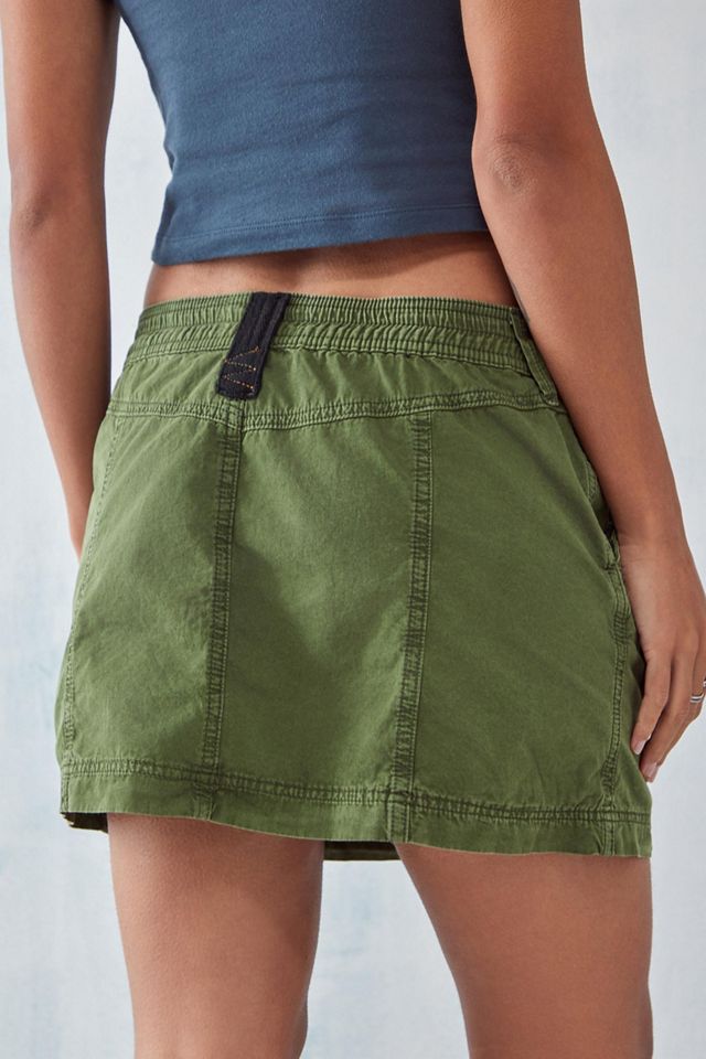 Urban Outfitters Bdg Y2k Khaki Cargo Skirt Discount sukan.co.in