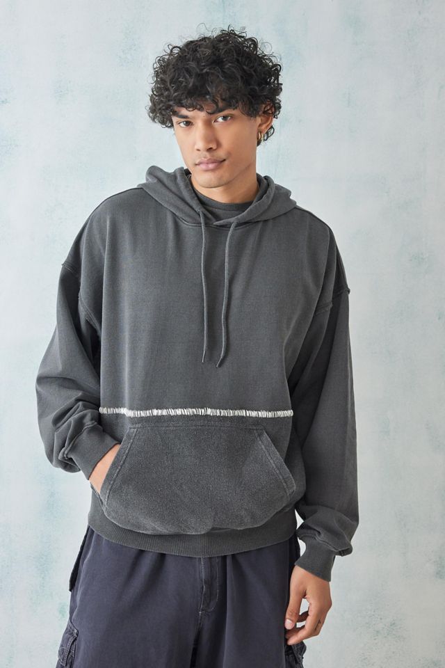 BDG Blanket Stitch Hoodie Sweatshirt