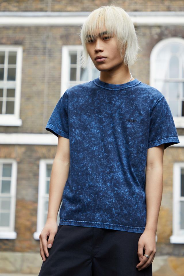 WASHED T-SHIRT - Blue