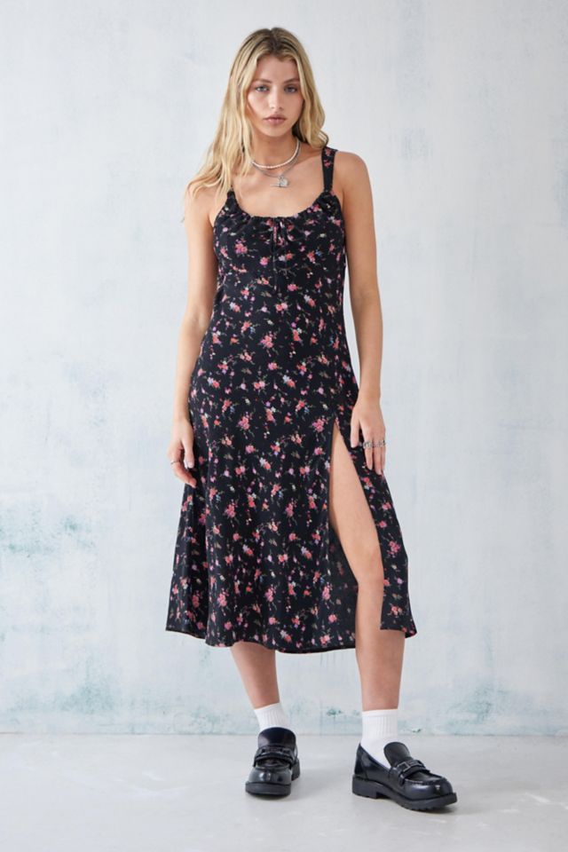 Urban outfitters 2025 floral midi dress