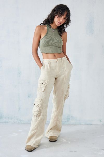 BDG Linen Multi-Pocket Pant | Urban Outfitters