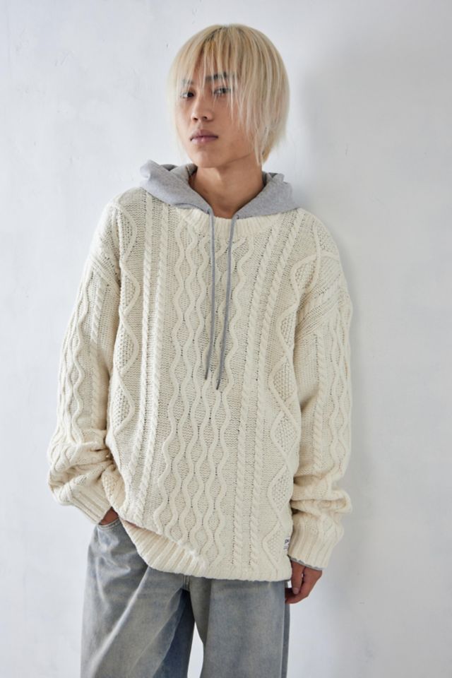 Heavy knitted clearance sweater