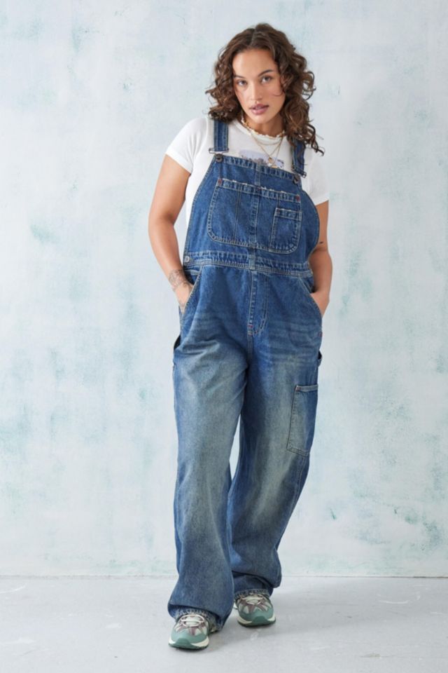 BDG Slim Flare Overall – Indigo  Urban Outfitters Japan - Clothing, Music,  Home & Accessories