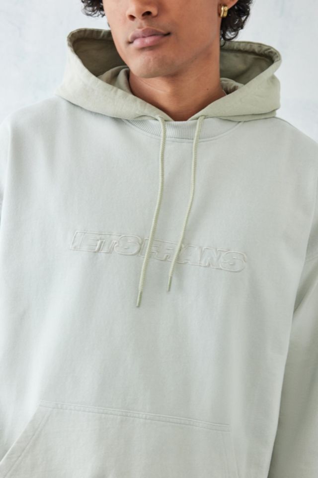Embroidered Logo Hoodie Sweatshirt White
