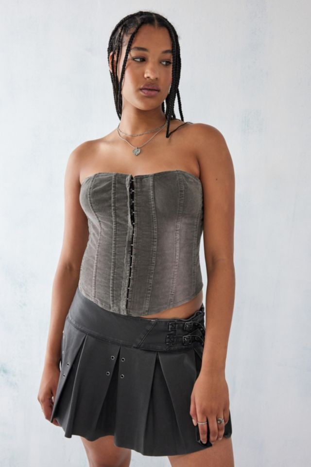 BDG Urban Outfitters Lace-Up Back Corset Top