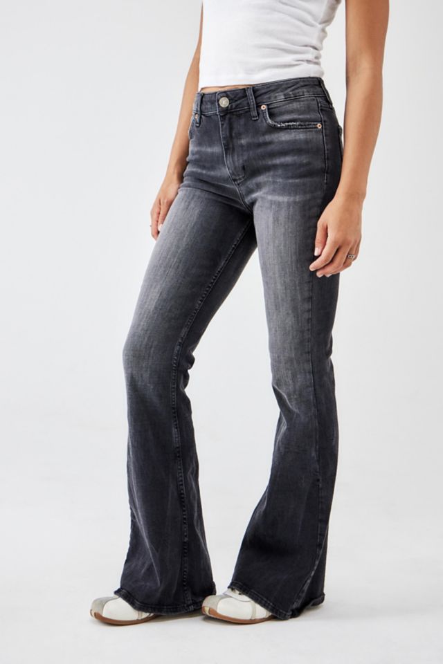 Black Flare Jeans