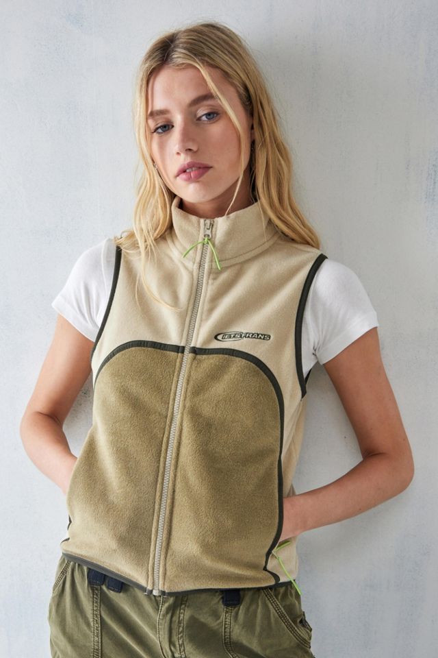 iets frans... Colorblock Fleece Vest | Urban Outfitters