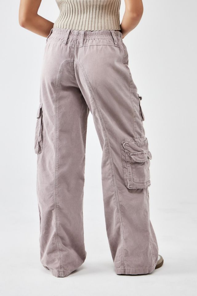 BDG Y2K Cyber Corduroy Low Rise Cargo Pant