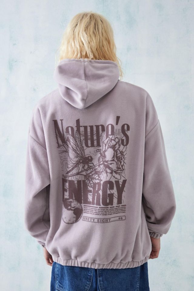 Urban outfitters hot sale fleece hoodie