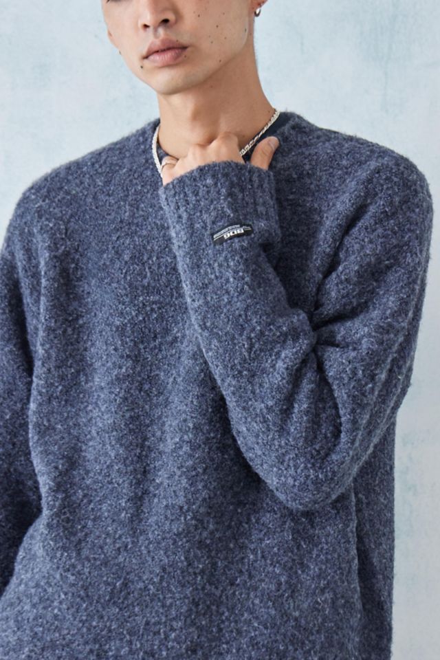 Boucle hot sale knit sweater