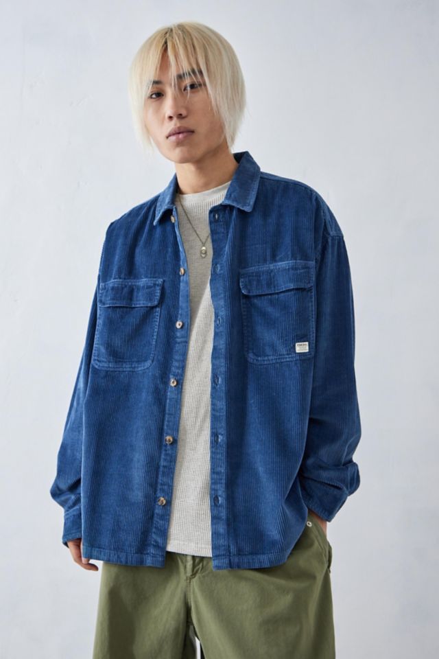 BDG Blue Corduroy Shirt | Urban Outfitters