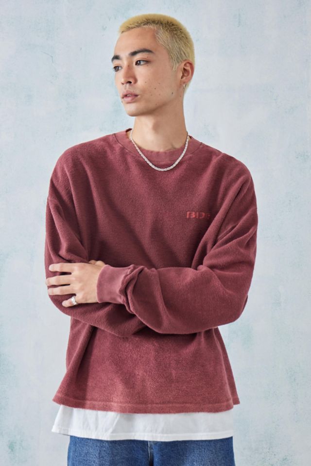 Washed red sweatshirt new arrivals