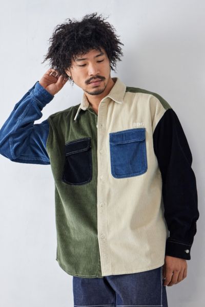 BDG Patchwork Corduroy Shirt | Urban Outfitters