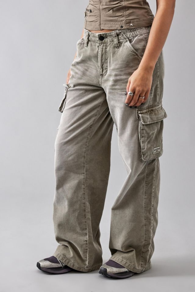 BDG Y2K Cyber Corduroy Low Rise Cargo Pant