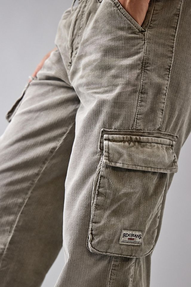 BDG Cyber Corduroy Y2K Cargo Pant Urban Outfitters