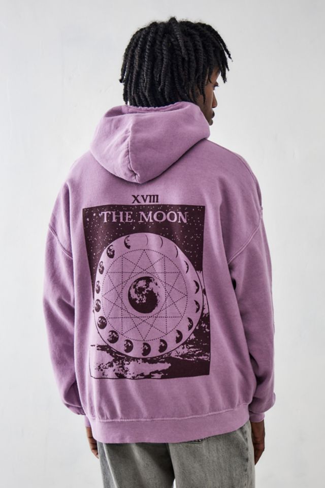 Purple best sale moon hoodie