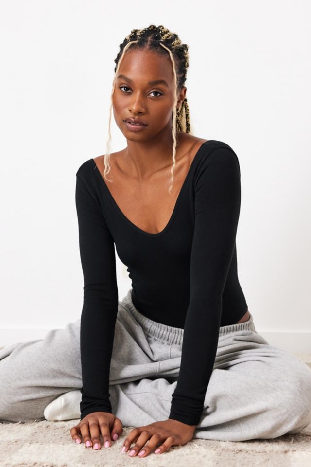 URBAN OUTFITTERS OUT FROM UNDER BLACK WOMEN XS BODYSUIT BRAND NEW