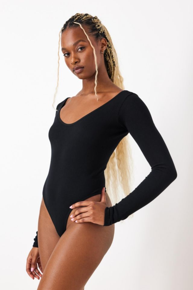 Out From Under Long Sleeve Low-Back Bodysuit  Urban Outfitters Mexico -  Clothing, Music, Home & Accessories