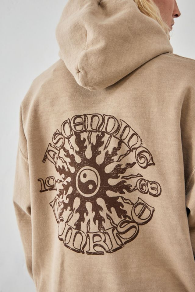 UO Sand Ascending Sunrise Hoodie Sweatshirt