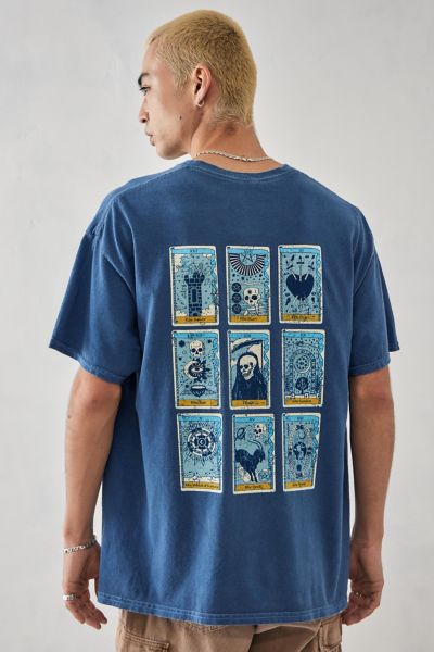 UO Blue Tarot Card Tee | Urban Outfitters