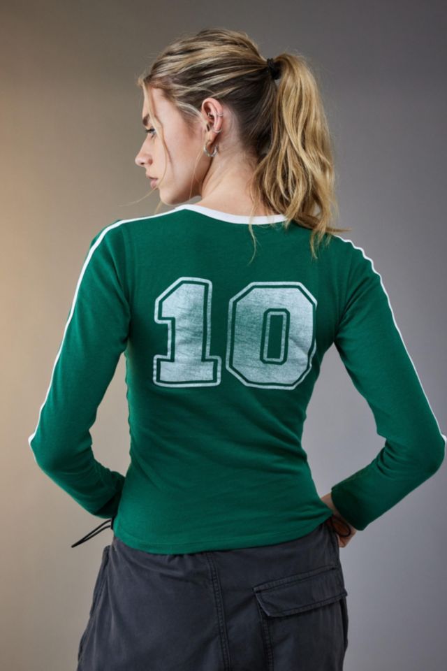 Urban Mia Tee Outfitters iets frans... Green Long-Sleeved Football |