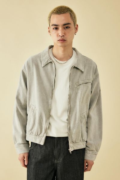 Bdg Light Grey Tony Harrington Jacket In Light Grey, Men's At Urban Outfitters