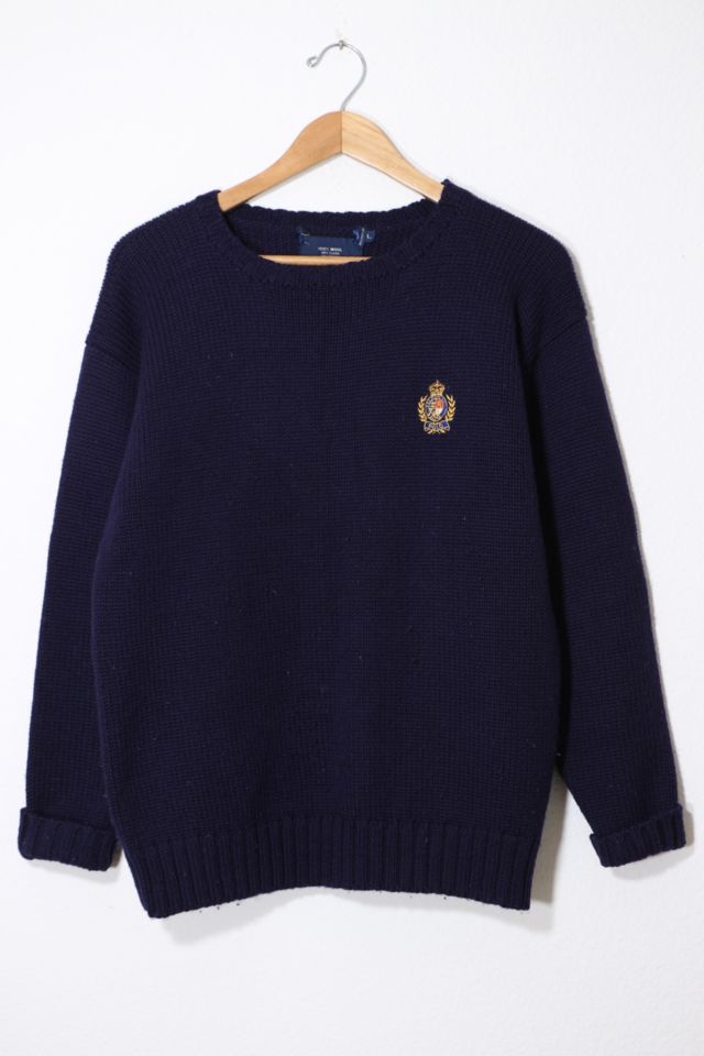 Vintage Polo Ralph Lauren Wool Crewneck Sweater Made in Hong Kong | Urban  Outfitters