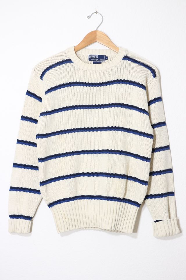 Polo striped cheap sweater