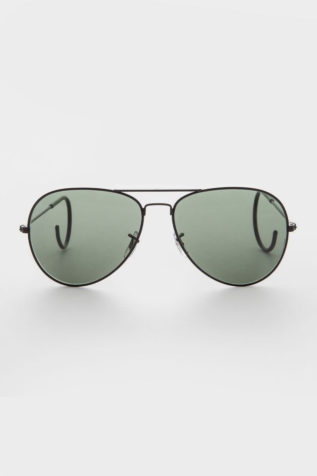 Vintage Vapor Cable Temples Pilot Sunglasses #1