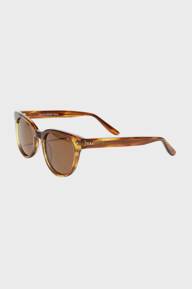 Sunglass Museum Darcy Round Polarized Sunglasses #1