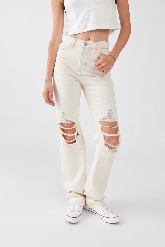 BDG Eve High-Waisted Slim Jogger Jean, Urban Outfitters