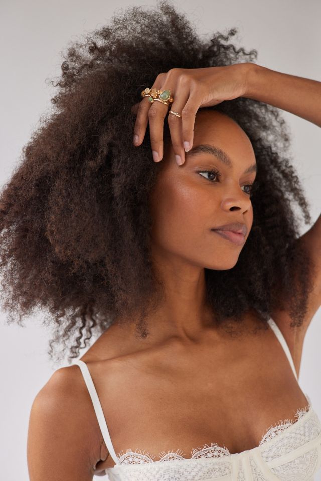 Marseille Genuine Stone Ring Set #1