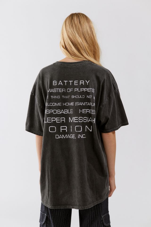 Metallica Master Of Puppets T-Shirt Dress #1