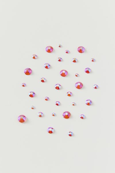 Urban Outfitters Get Stonned Rhinestone 6-pack In Candy Apple