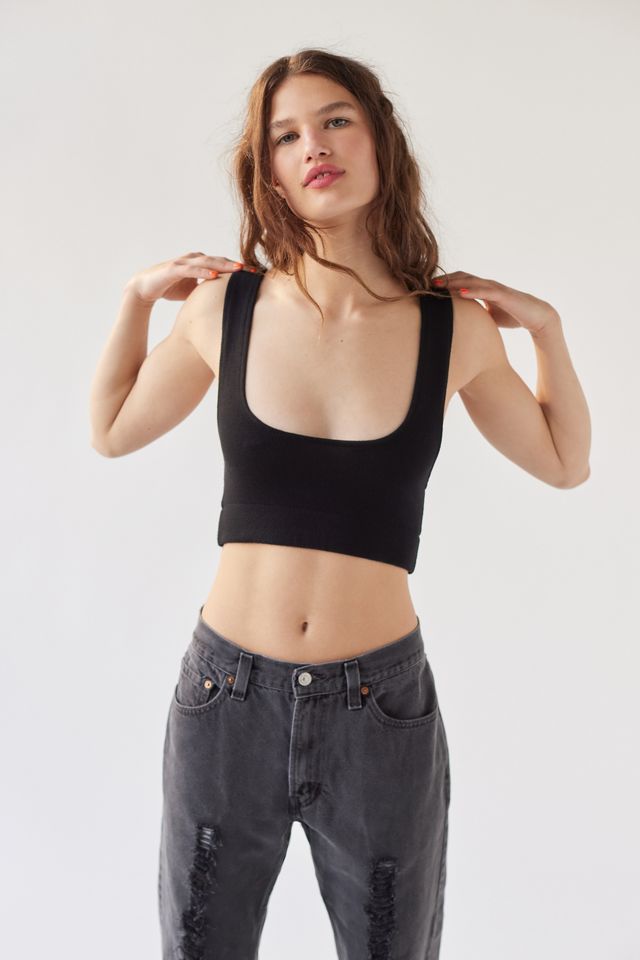 Urban Renewal Remade Sweater Bra Top Urban Outfitters