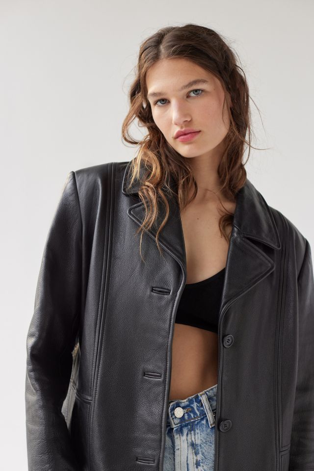 Urban Renewal Vintage Leather Jacket Urban Outfitters