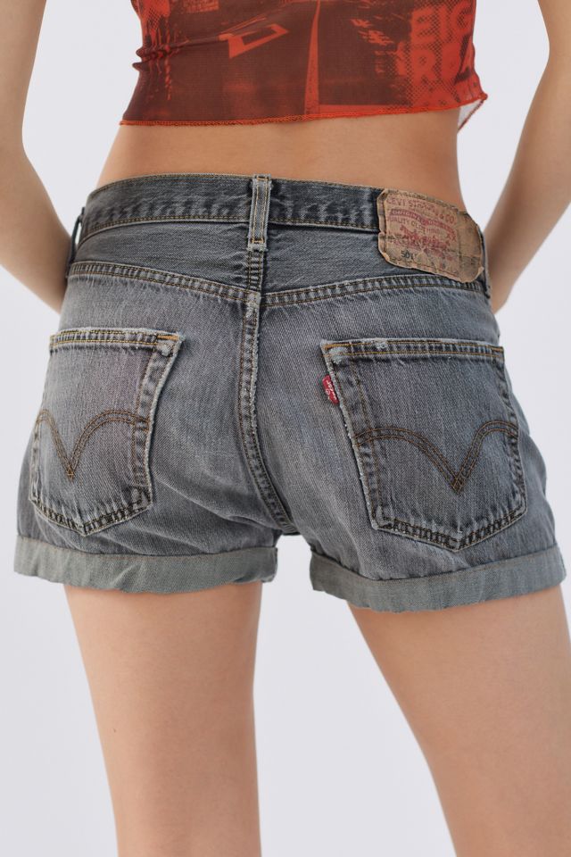 Urban Renewal Remade Rolled Cuff Low-Rise Denim Short