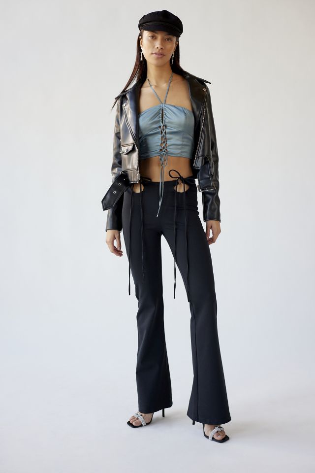Haut Samantha en Satin à Lacets UO #2