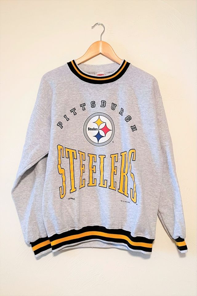 Pittsburgh Steelers, NFL One of a KIND Vintage Sweatshirt with Crystal Star  Design