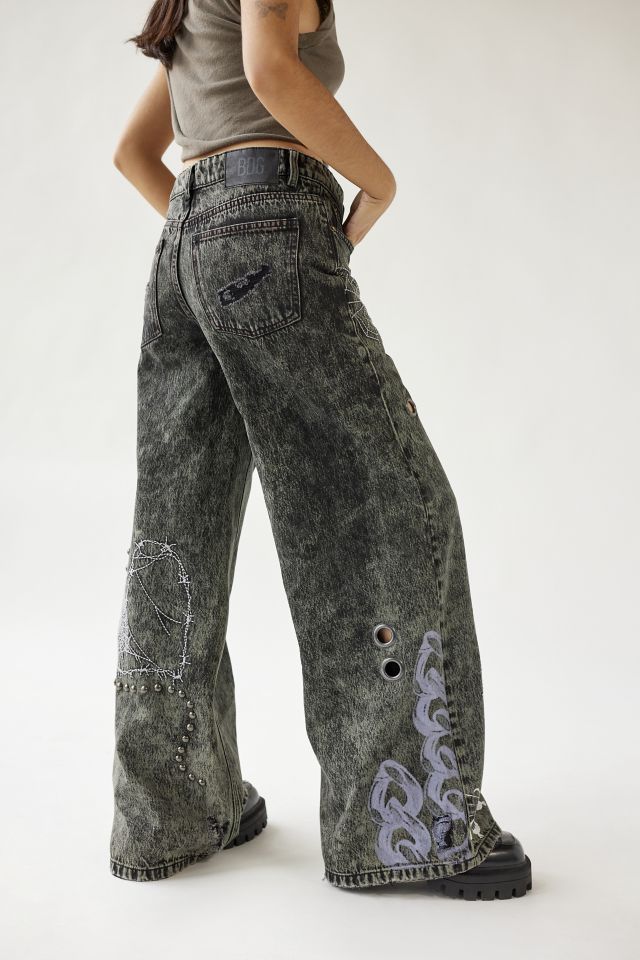 BDG Ansley A-Wide Jean - Grunge Hardware #1