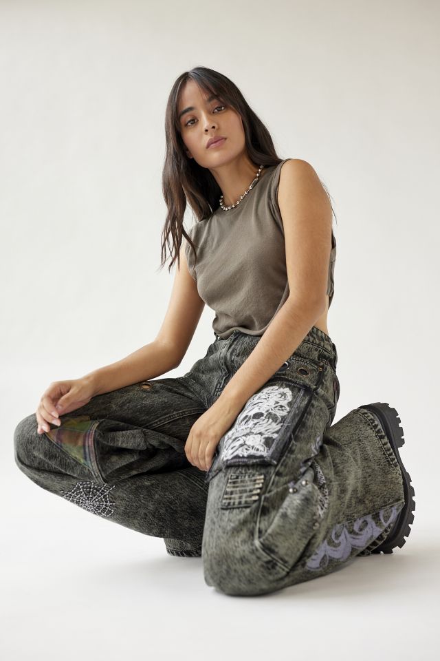 BDG Ansley A-Wide Jean - Grunge Hardware #2