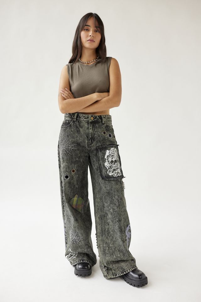 BDG Ansley A-Wide Jean - Grunge Hardware #4