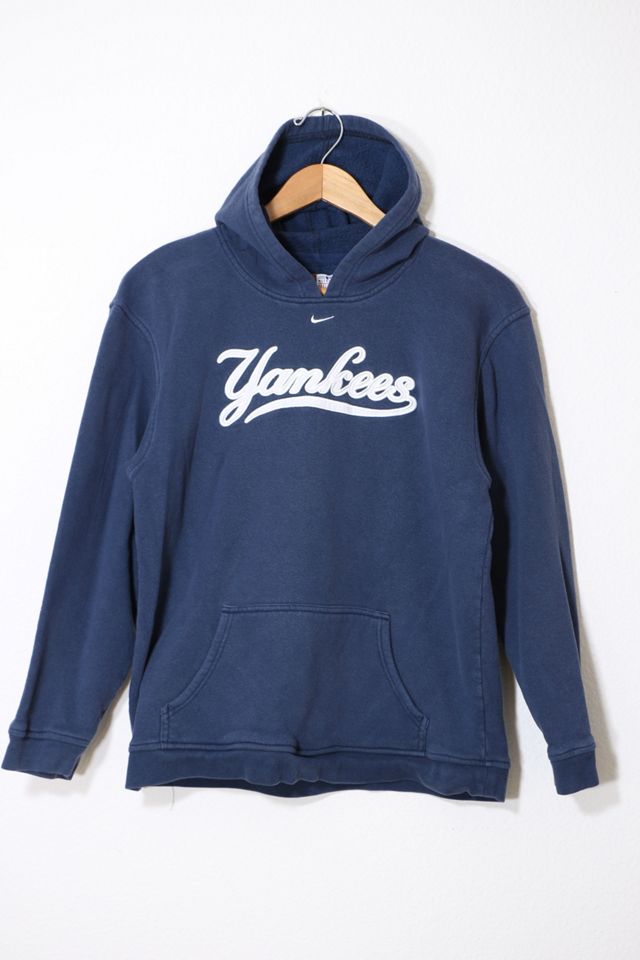 Vintage Nike Y2K New York Yankees Hoodie Sweatshirt