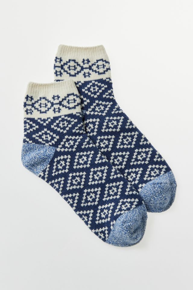 Fair Isle Cozy Ankle Sock | Urban Outfitters