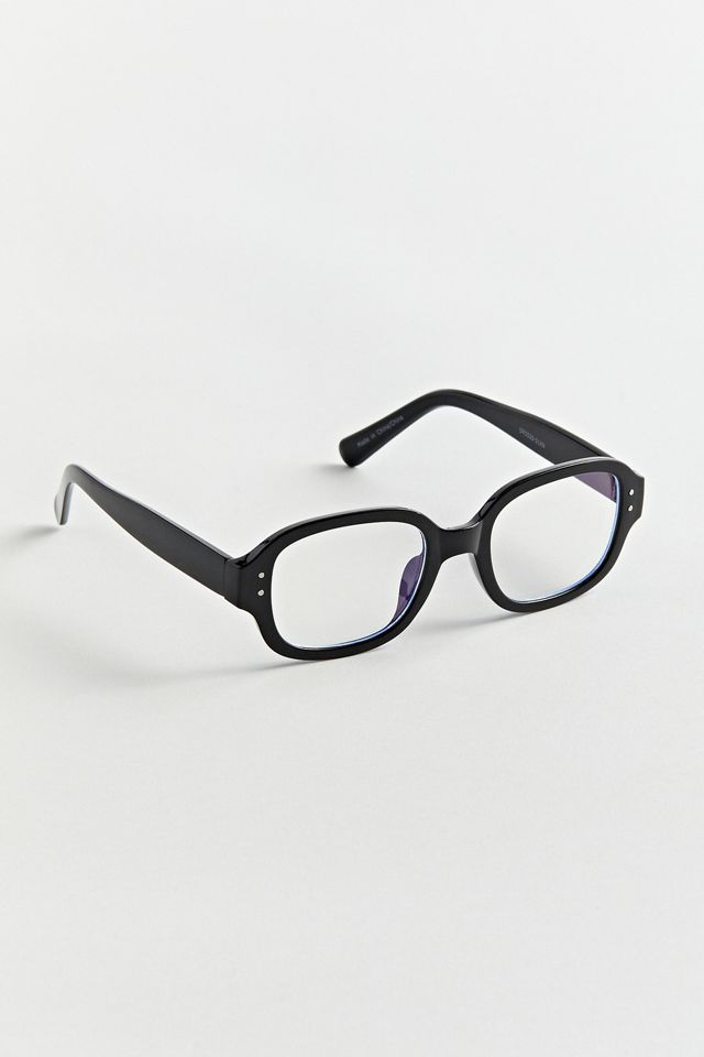 UO Ethan Rectangle Blue Light Glasses Urban Outfitters